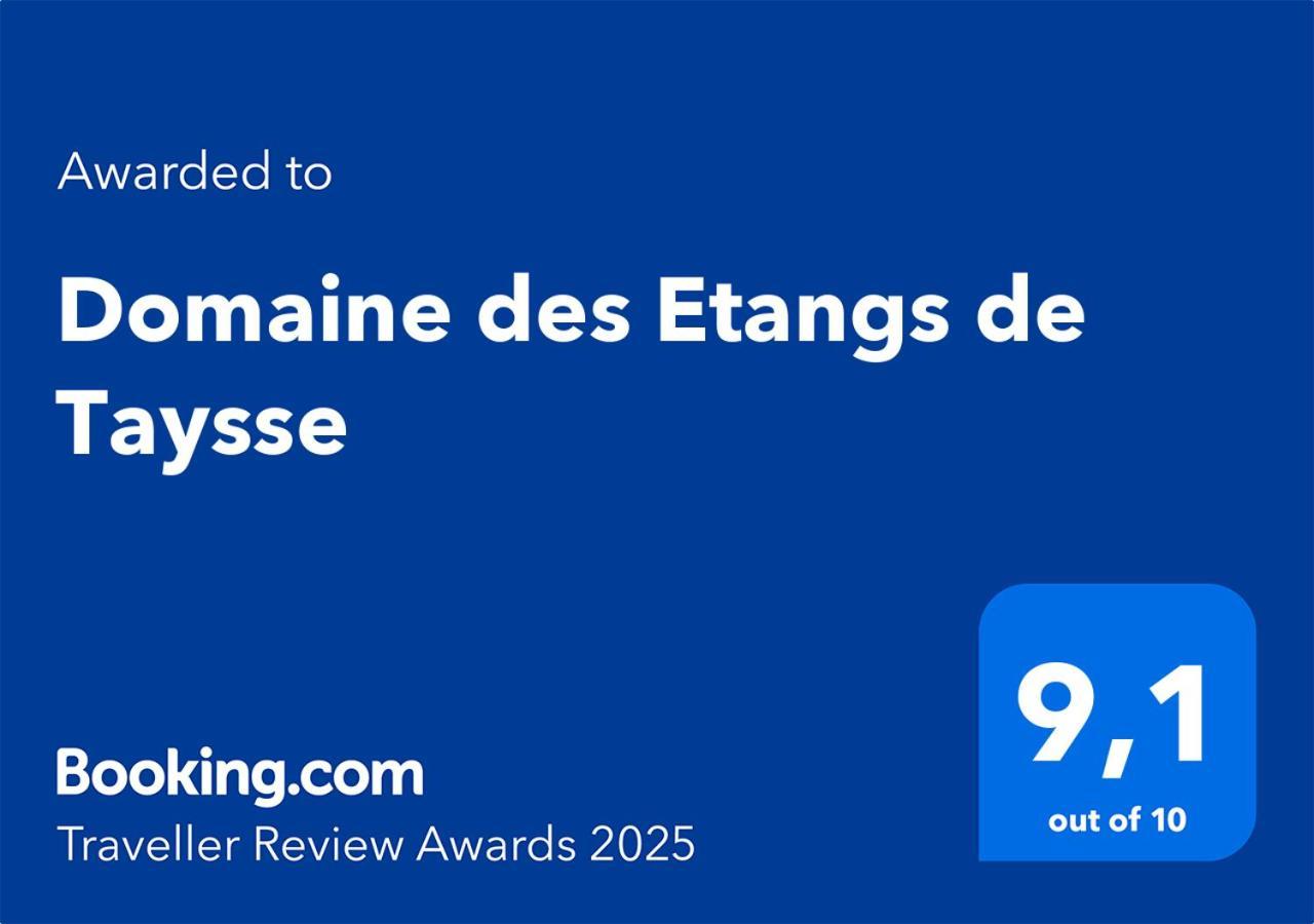 Domaine Des Etangs De Taysse Hotell Espagnac Exteriör bild